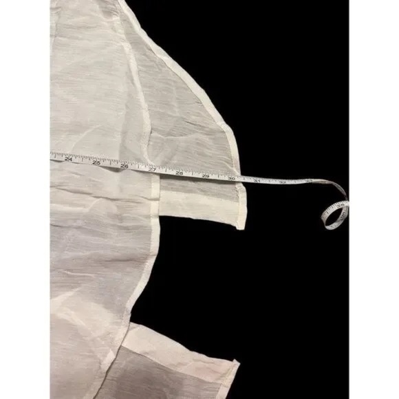 Free People Cream Sequin Tank Top - Picture 4 of 7